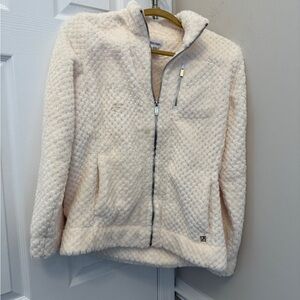 Calvin Klein  Cream Quilted Jacket